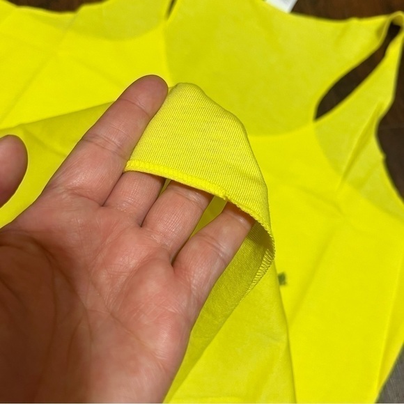 Zumba tank top 100% Real yellow. New with tag medium - Picture 2 of 7